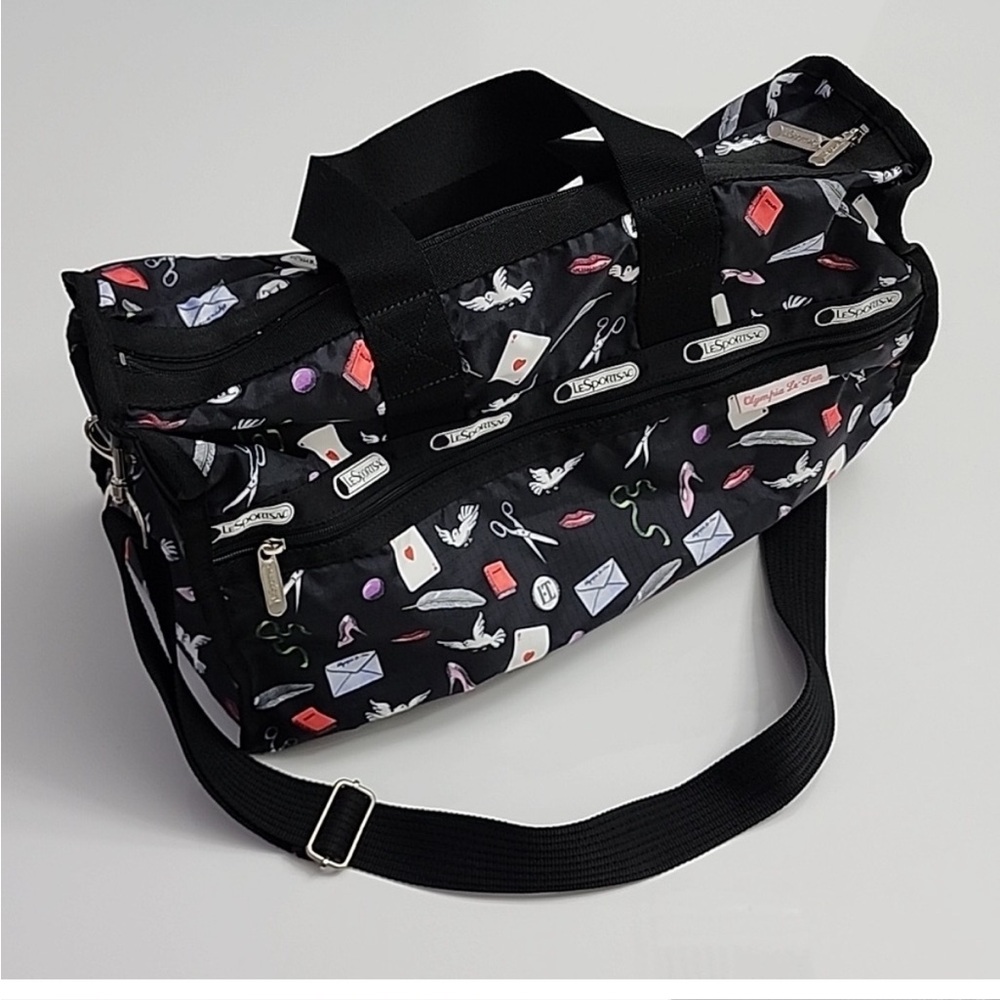 LeSportsac x Olympia Le Tan Medium Weekender Duffel Bag (Love Letters)